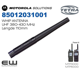 Motorola 110mm Tetra Antenne ( 85012031001) (380-430 MHz) (MTP3000, MTP6000)