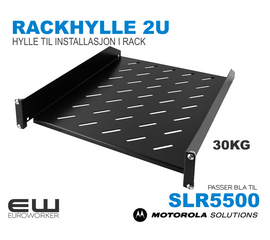 Rackhylle 19" 2U  (SLR5500)