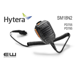Hytera SM18N2 Håndholdt Mikrofon med 3,5mm uttak. For Hytera PD705/PD785 (SM18N2)