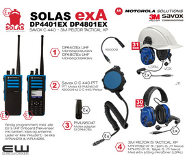 Motorola Atex Scrap Kampanje! SOLAS exA - DP4401Ex/DP4801Ex & CC440 & IS Tactical XP
