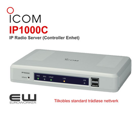 Icom IP1000C Controller Enhet for IP Radio IP100H