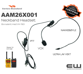 Vertex Behind the Head VOX Lightweight Headset (AAM26X001)