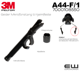 3M Peltor A44-F/1 Mikrofonstang til hjelmfeste    - A44-F/1  7000108550