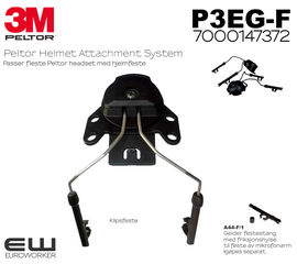 3M Peltor P3EG-F Helmet Attachment System - P3EG-F    7000147372