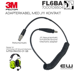 FL6BA  7000108504 - Kobler WS Protac Ground Mechanic til FL5006 Ground Mechanic PTT adapter