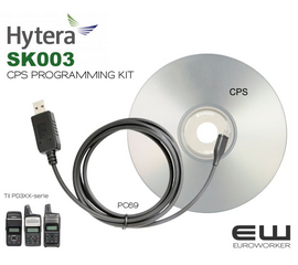 Hytera PC69 kabel + CPS Programmingskit til Hytera PD355, PD365, PD375