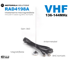 Motorola RAD4198A Mobilantenne (136-144MHz)