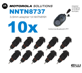 Motorola NNTN8737A 3,5mm adapter til NNTN8191 (10 pack)