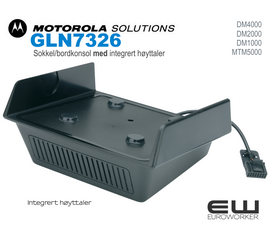 Motorola GLN7326 Bordkonsoll med høyttaler