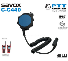 Savox C-C440 PMLN7257A  PTT Adapter (Atex,  MTP85X0Ex)