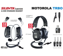 Silenta A-COM TRBO Standard Headset (Motorola DP4000)
