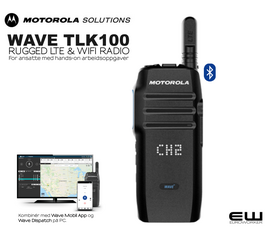 Motorola TLK100i SIM Free Radio (4G, WiFi)