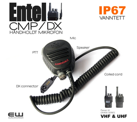 Entel CMP/DXS Heavy Duty Speaker Microphone (DN400, DX400)