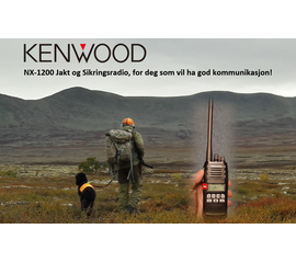 Kenwood NX1200D (VHF) Jakt & Sikringsradio