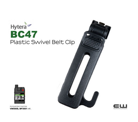 Hytera BC47 - Plastic Swivel Belt Clip (VM580D)