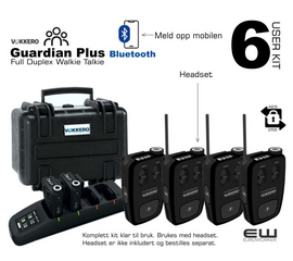 Vokkero Guardian Plus Bluetooth - 6 User Kit