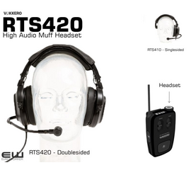 Vokkero RTS420 & RTS410 - High Audio Muff Headset