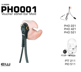 Vokkero PHO 001 Voucher eShell Ear Mold
Passer med:

    PHO 221
    PHO 421
    PHO 521
    PTT 211
    PIO 511