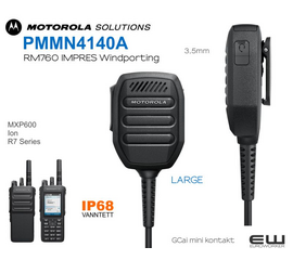 Motorola PMMN4140A  Large RM760 (3,5mm IP68, R7, ION..)