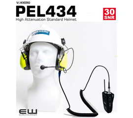 Vokkero PEL434 Standard High Attenuation Standard Helmet  (SNR30)