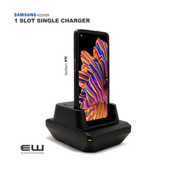 GP-PTG736ASABQ - SAMSUNG Xcover 6 Pro - Mobil og batteri Charging Cradle
GP-XVG525ASABW - SAMSUNG Koamtac Galaxy Xcover5 - 1 Slot Phone Charger