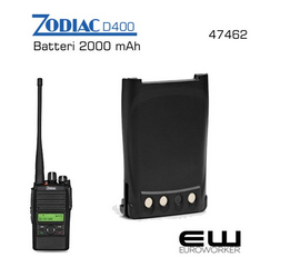 Zodiac D400 Batteri (2000 mAh)