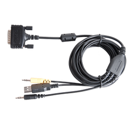 Hytera PC43 Dispatching Cable with USB Port Dual Audio Jack