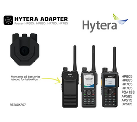Hytera HP-serie Klick Fast Adapter (HP685, HP785..) - RSTUDKF07