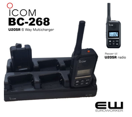 Icom BC-268 Multicharger for U20SR