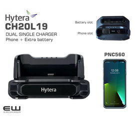 Hytera CH20L19 - Dual Pocket Charger PNC560