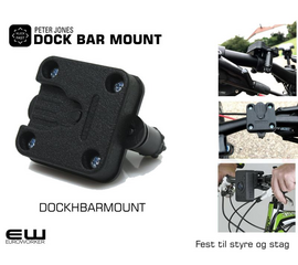 Klick Fast for docking på sykkelstyre