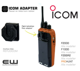 Icom Klick Fast Adapter (F2000, F29SR2, PROHUNT mfl)