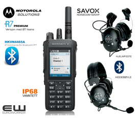 Motorola Mototrbo R7 Premium (UHF, VHF, Bluetooth) - HKVN4465A at command