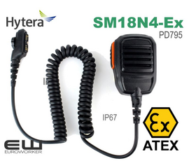 Hytera Håndholdt Mikrofon til PD795 (Atex) (SM18N4-Ex)