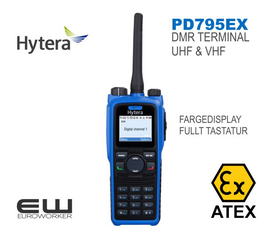 Hytera PD795EX (ATEX) DMR Håndholdt terminal (UHF & VHF)