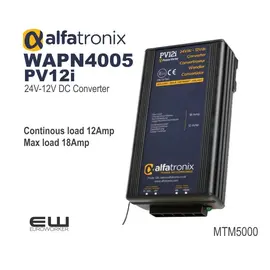 Converter 24V til 12V (12 Amp)