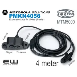 Motorola Remote Konsoll Ekspansjonskabel 4m (PMKN4056)  (MTM5000)