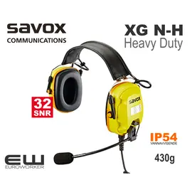 Savox XG N-H Heavy Duty Headset