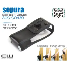 300-00439 - Sepura STP Klick Fast Bæreveske