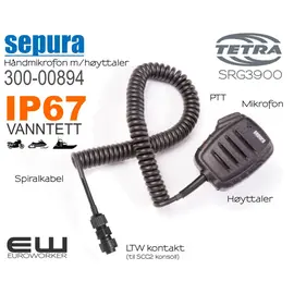 For SCC2: 300-00894 IP67 - LTW kontakt