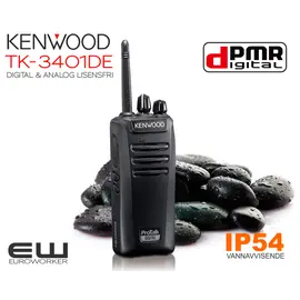 Kenwood TK-3401DE (446MHz) Lisensfri Analog Radio (0,5W)