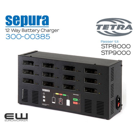 300-00385 - Sepura STP 12-Way Battery-only Charger