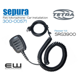 300-00571 - Sepura SRG & STP Fist Microphone - Car Installation