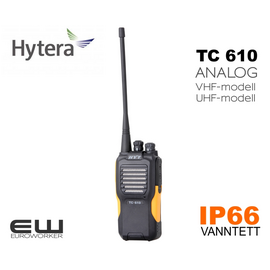 Hytera HYT Hytera TC610 Analog Håndholdt Radioterminal  VHF & UHF