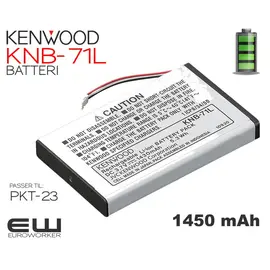 Kenwood batteri KNB-71L (PKT-23)