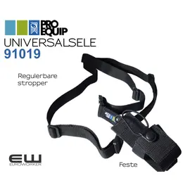 ProEquip Åpen Universal 3-punkts Radiosele - 91019