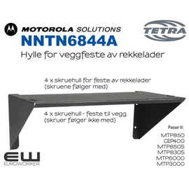 Motorola NNTN6844A Hylle for veggfeste av rekkelader