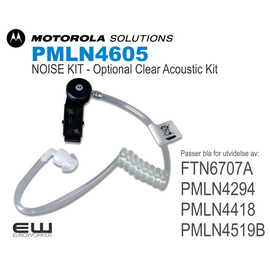 Motorola PMLN4605 Noise Kit - Optional Cear Acoustic Airtube Kit