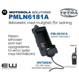 Motorola PMLN6181A Bil Docking med mulighet for ladning  (MTP3000)