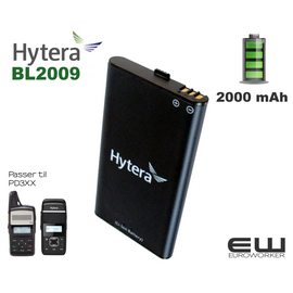 Hytera BL2009 - LiIon 2000 mAh batteri (PD355, PD365, PD375)